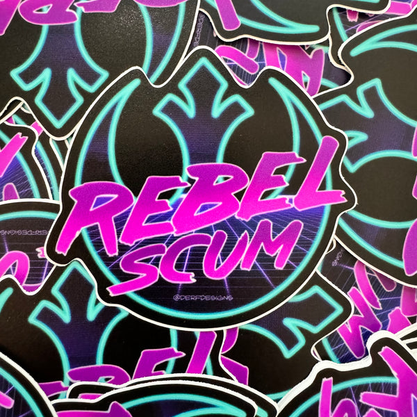 Rebel Scum Vinyl Sticker