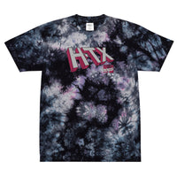 H-TX ‘92 Embroidered Oversized tie-dye t-shirt