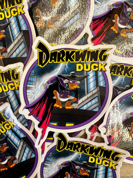 The Duck Knight Rises Sticker