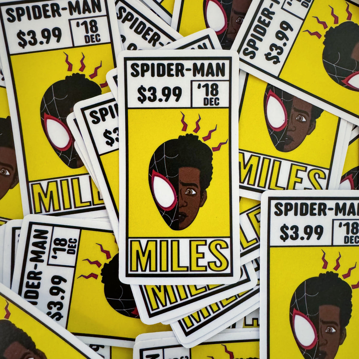 Miles First Issue Vinyl Sticker – Derf Designs