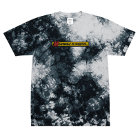 Meanwhile in Houston embroidered tie-dye t-shirt