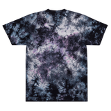Meanwhile in Houston embroidered tie-dye t-shirt