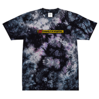 Meanwhile in Houston embroidered tie-dye t-shirt